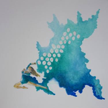 375x375 Original Abstract Watercolor Paintings From Costa Rica Saatchi Art