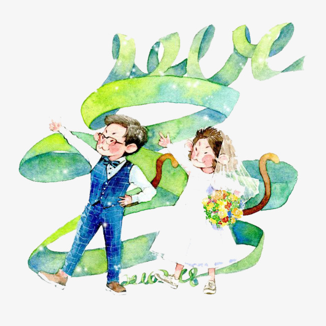650x651 Watercolor Couple, Watercolor Clipart, Watercolor, Green Leaf Png