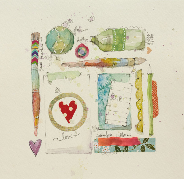 600x584 Create Watercolor Illustrations