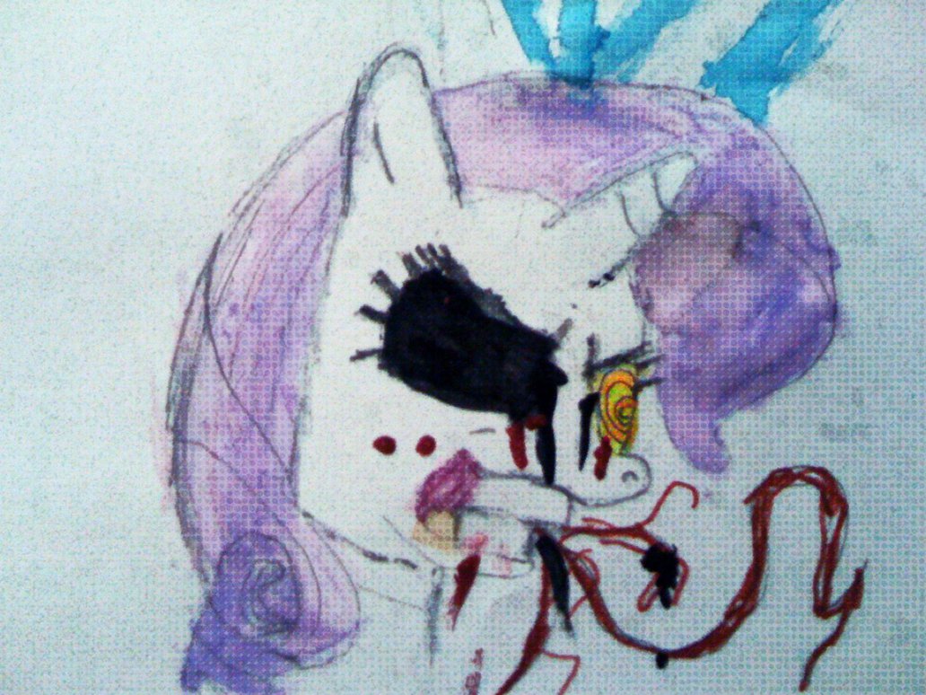 1032x774 Watercolor Creepy Rarity By Generalhound