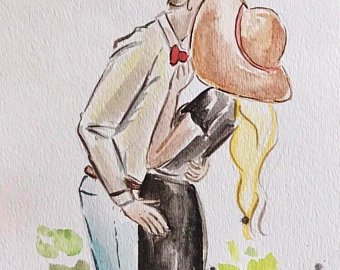 340x270 Custom Watercolor Etsy