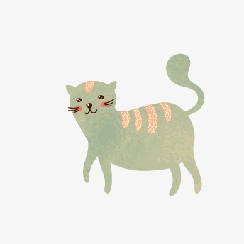 344x344 Kitty, Watercolor Cat, Cute Cat Png And Vector For Free Download