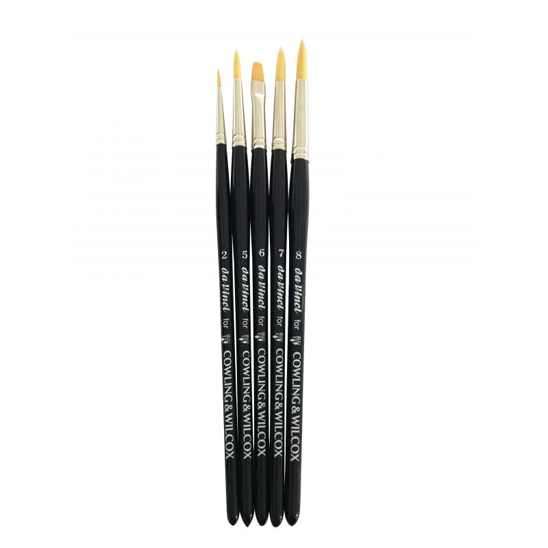 800x800 Exclusive Watercolour Brush Set (Made By Da Vinci)