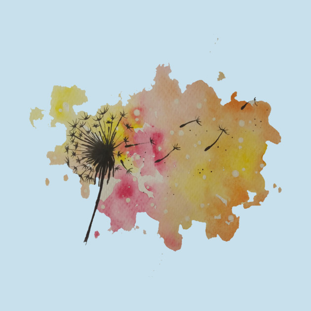 630x630 Watercolor Dandelion