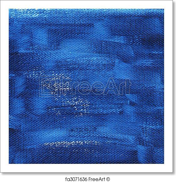 561x581 Free Art Print Of Dark Blue Painted Background With Canvas Texture