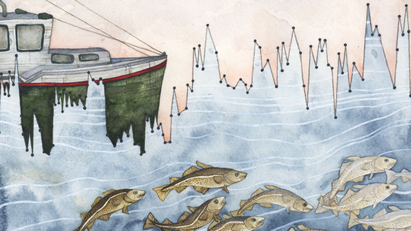 800x450 This Beautiful Watercolor Painting Contains A Dark Climate Message