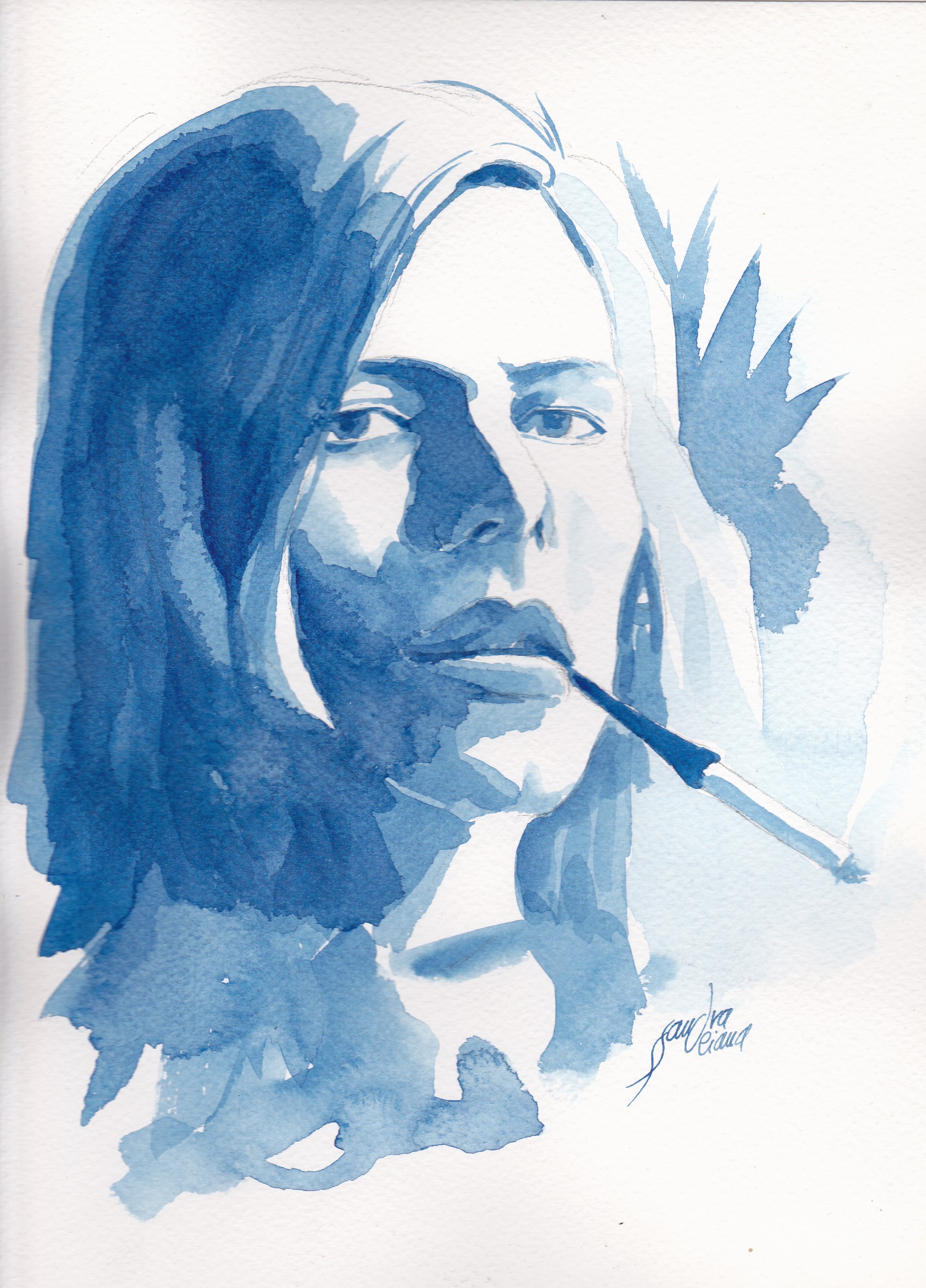 1797x2500 Portrait Of David Bowie