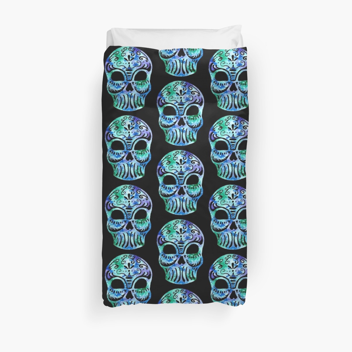 1200x1200 Watercolor Skull