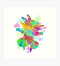210x230 Dbz Watercolor Art Prints Redbubble