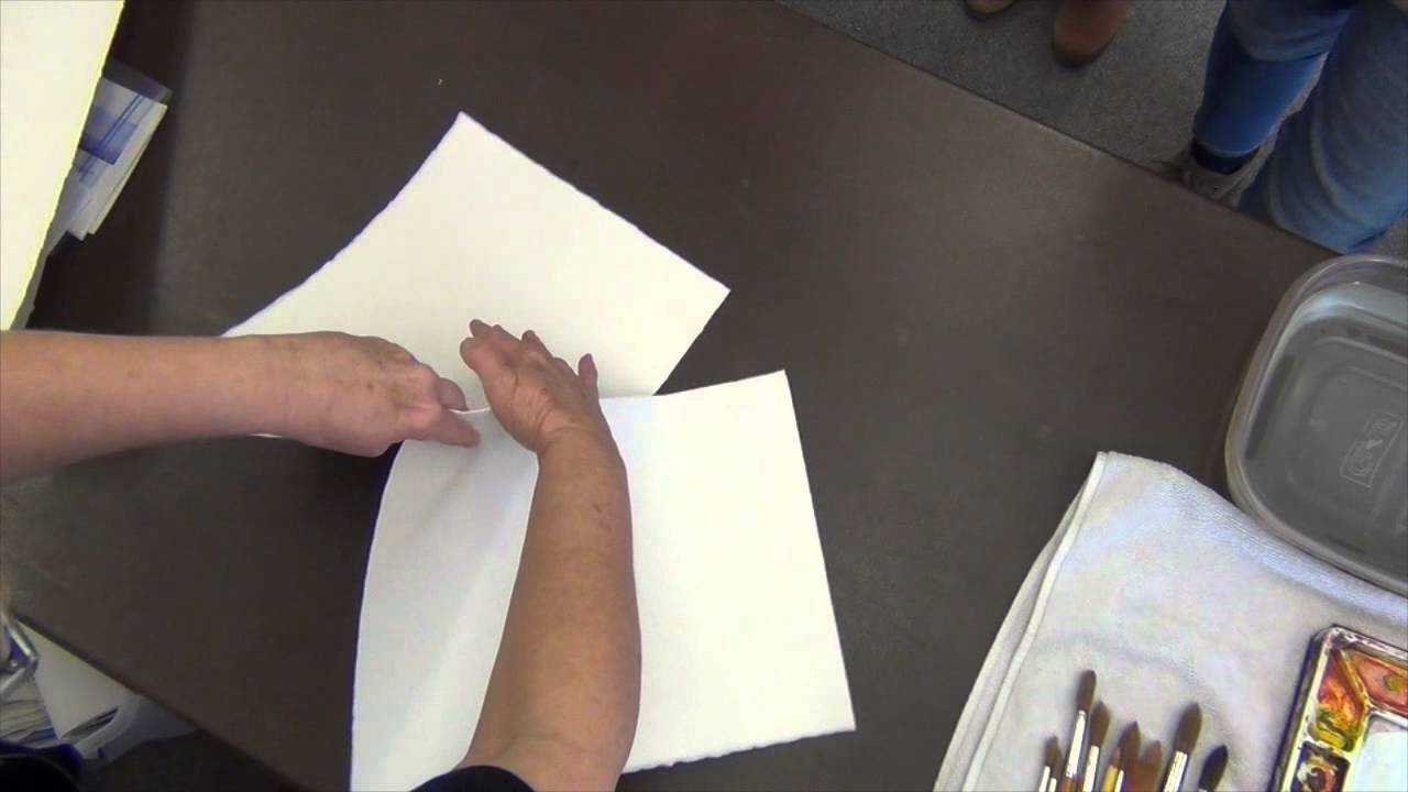 1280x720 How To Tear Watercolor Paper