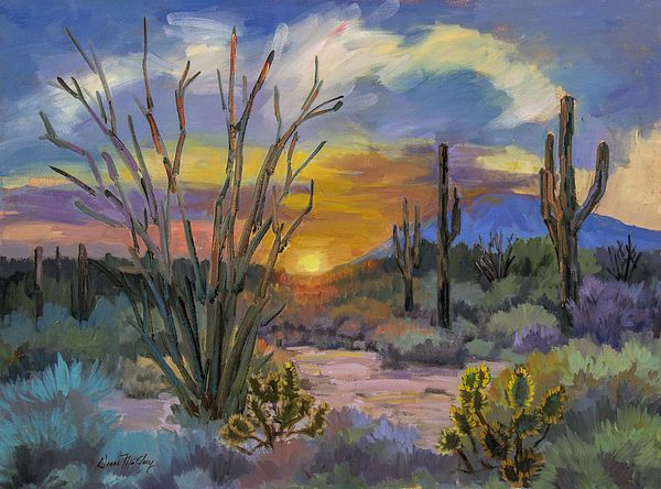 600x444 Sonoran Desert Painting
