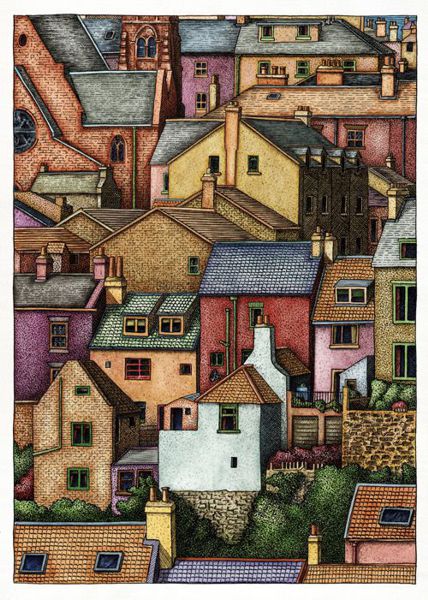 428x600 Pen And Ink Drawing