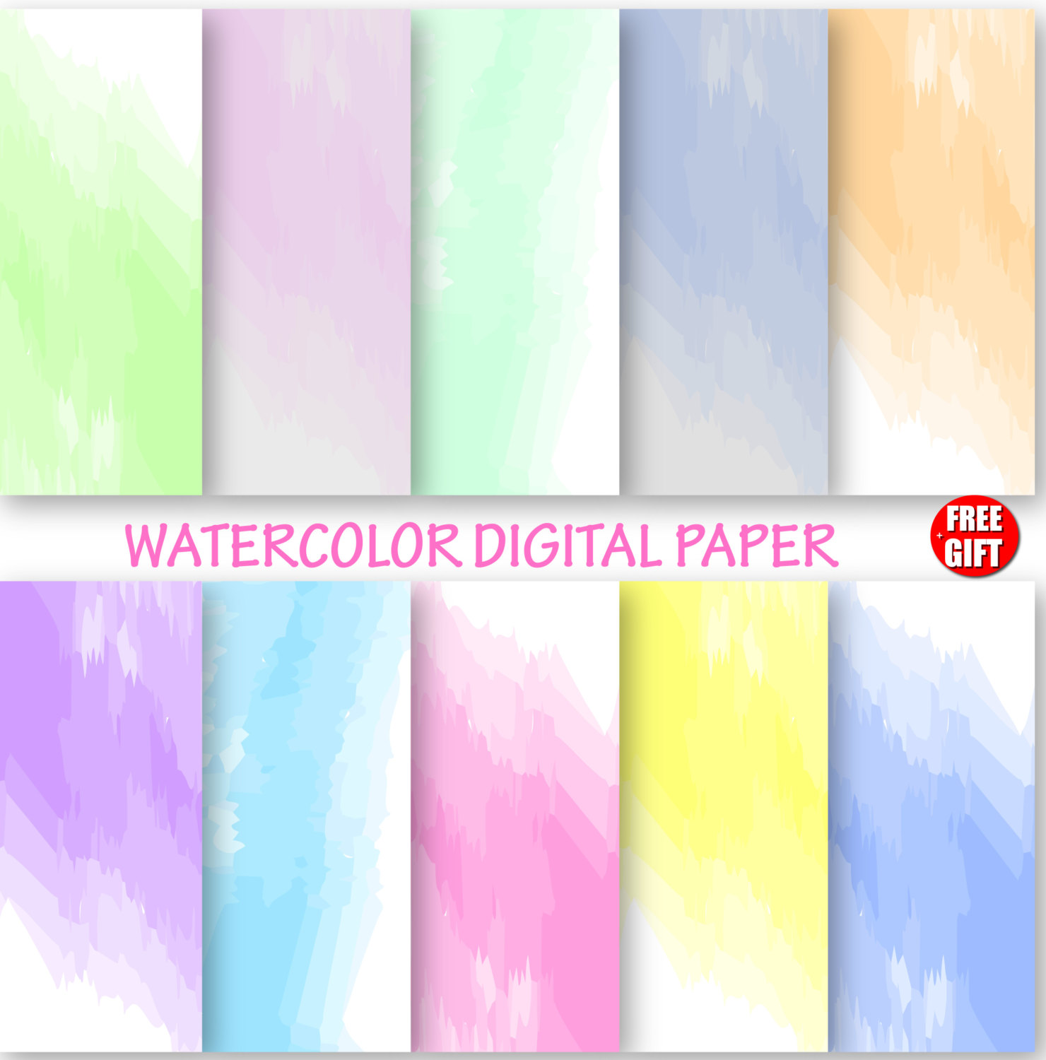 1480x1500 Watercolor Digital Paper, Watercolor Wallpaper, Ombre Diy