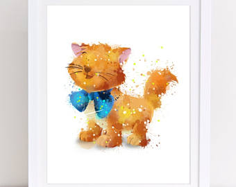 340x270 Disney Watercolor Etsy