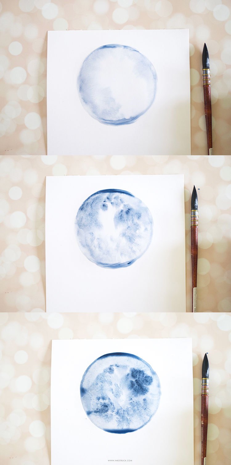 750x1504 Watercolor Moon Diy Inksrtuck Studio