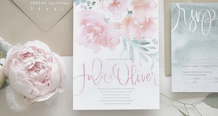 750x400 Diy Watercolor Quinceanera Invitations To Stun Your Guests