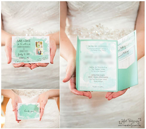 480x424 Diy Watercolor Invitations