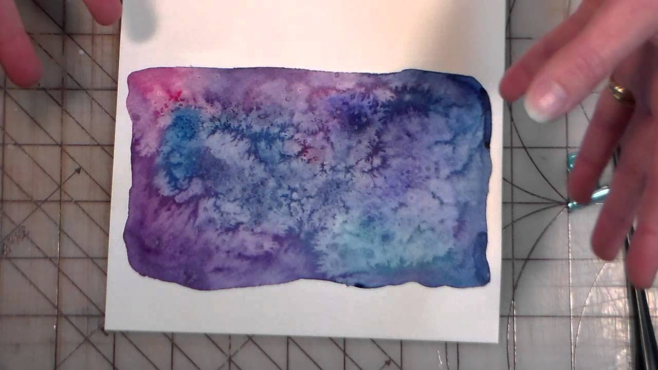 1280x720 Watercolor Doctor Who Inspired Card
