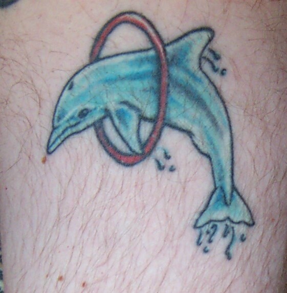 561x573 Corner Tattoos Dolphin Tattoo Designs