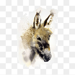 260x261 Watercolor Donkey Png, Vectors, Psd, And Clipart For Free Download