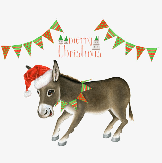 650x651 Watercolor Little Donkey, Watercolor Clipart, Donkey Clipart