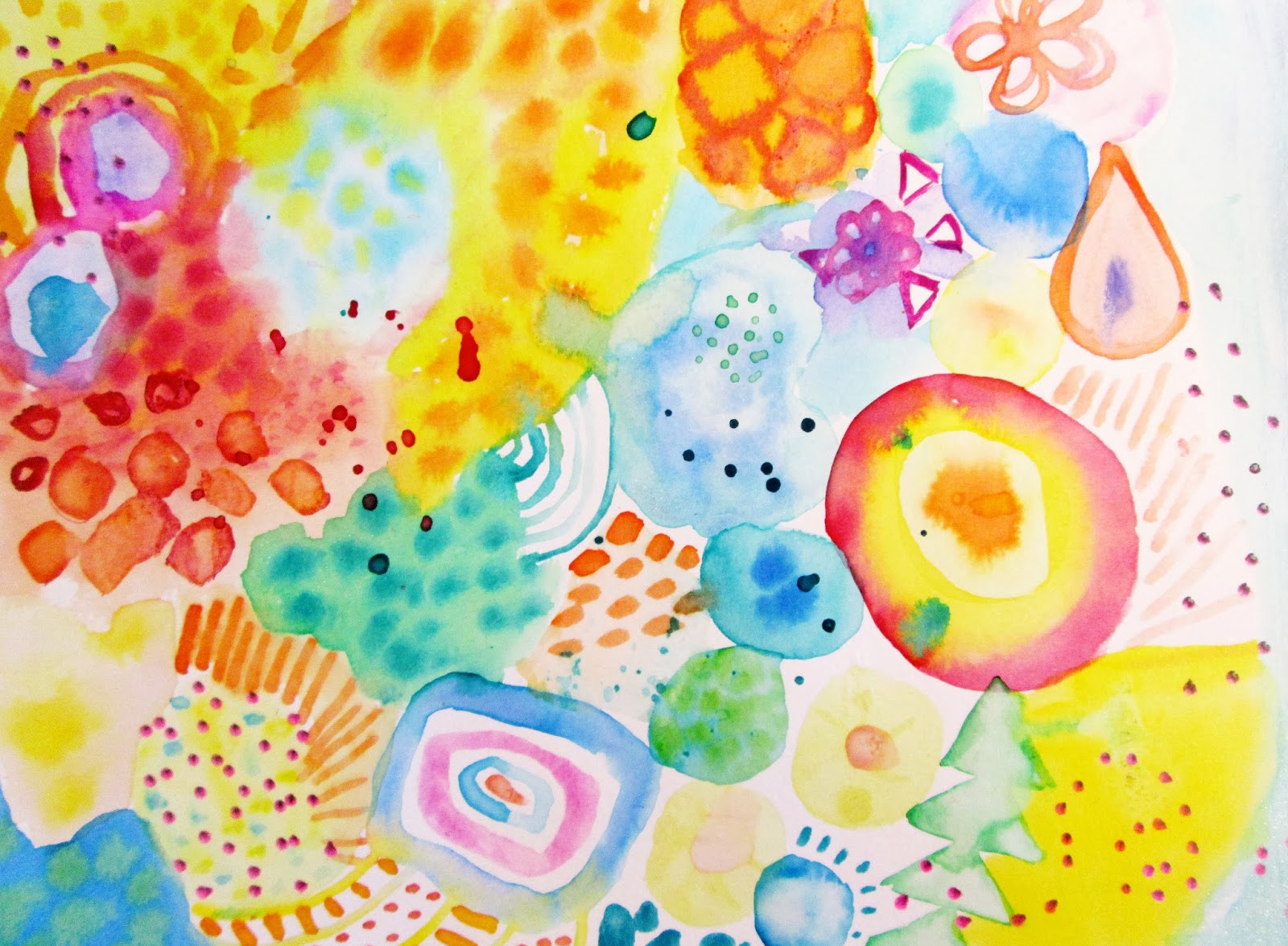 1600x1176 Doodling With Watercolor