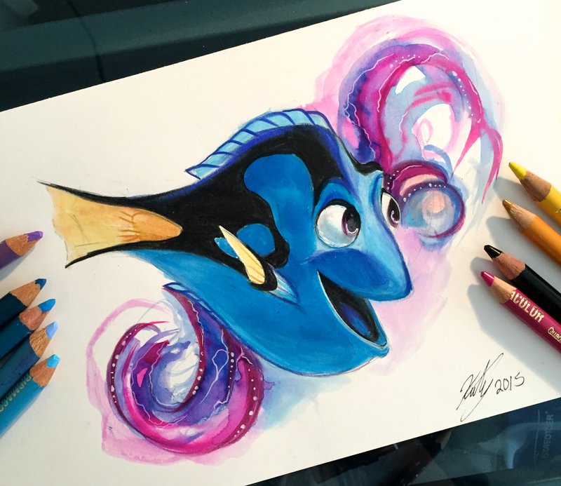 Dory Watercolor