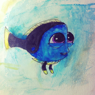 320x320 Baby Dory Watercolor!!