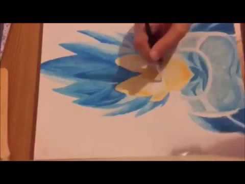 480x360 Vegeta Ssg Dragon Ball Z Painting