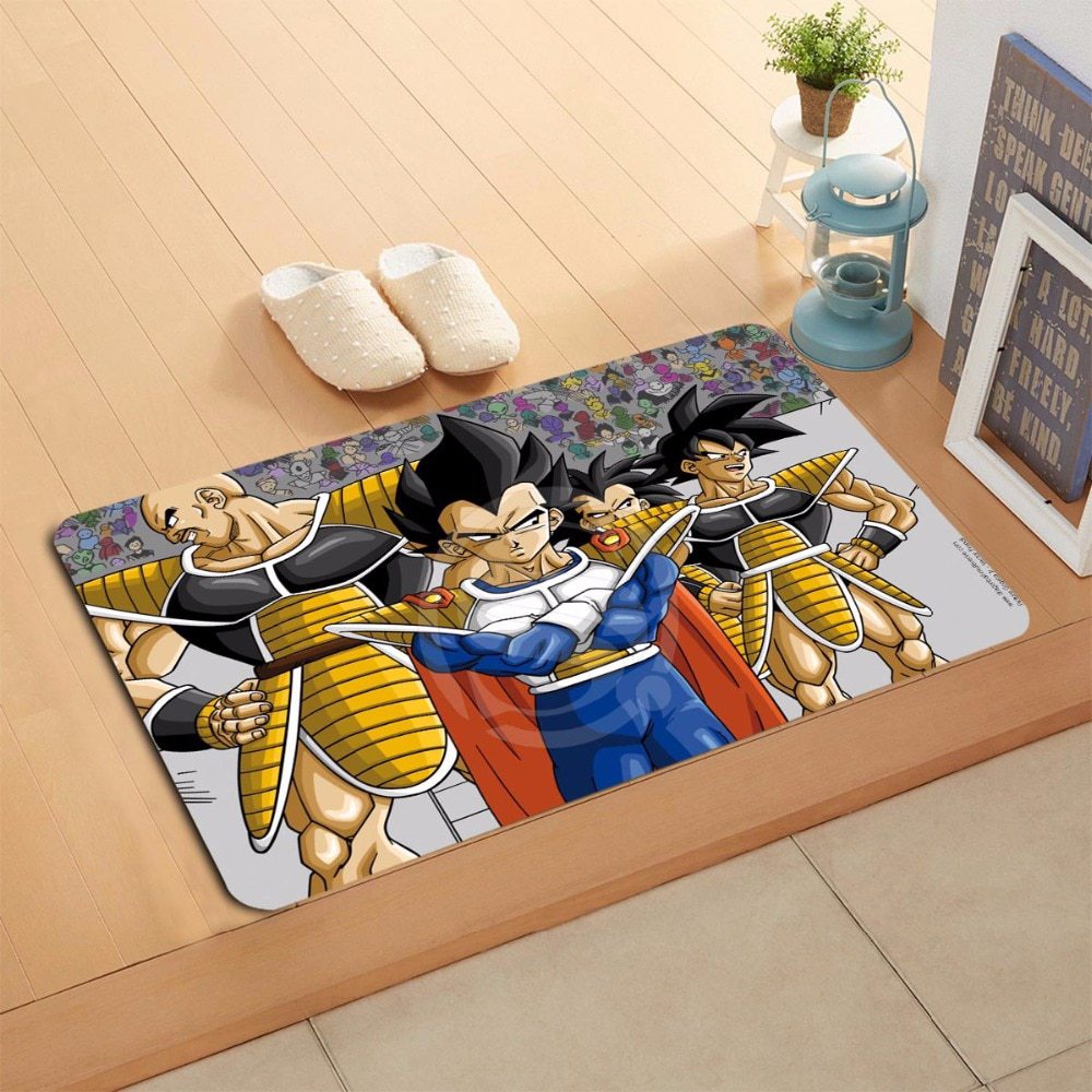 1000x1000 W620 1 Custom Dragon Ball Z Anime Watercolor Painting Doormat
