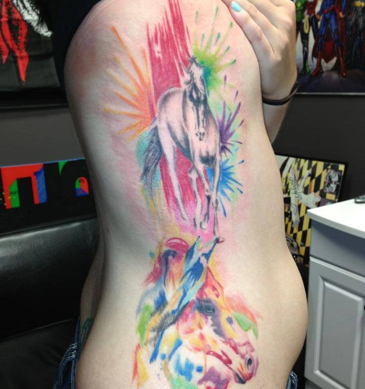 720x768 Download Dragon Tattoo Watercolor