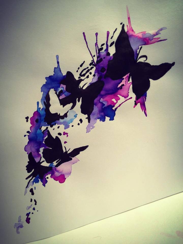 720x960 Watercolor Tattoo