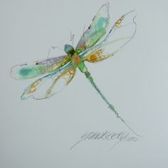 236x236 Dragonfly Painting (20.00 Usd) By Marilynkjonas Etsy Favorites