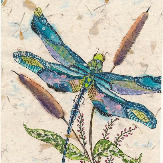Dragonfly Paintings Watercolor at GetDrawings | Free download