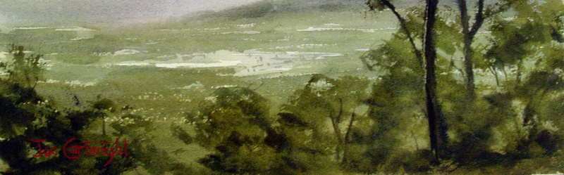 800x249 Dry Brush Technique For Watercolor Painting