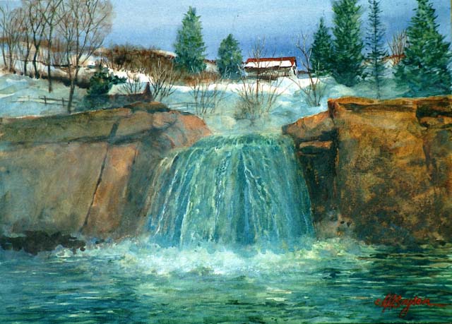 640x459 Dry Brush Watercolor Techniques