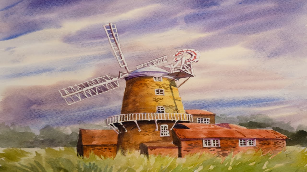 1280x720 Dutch Windmill