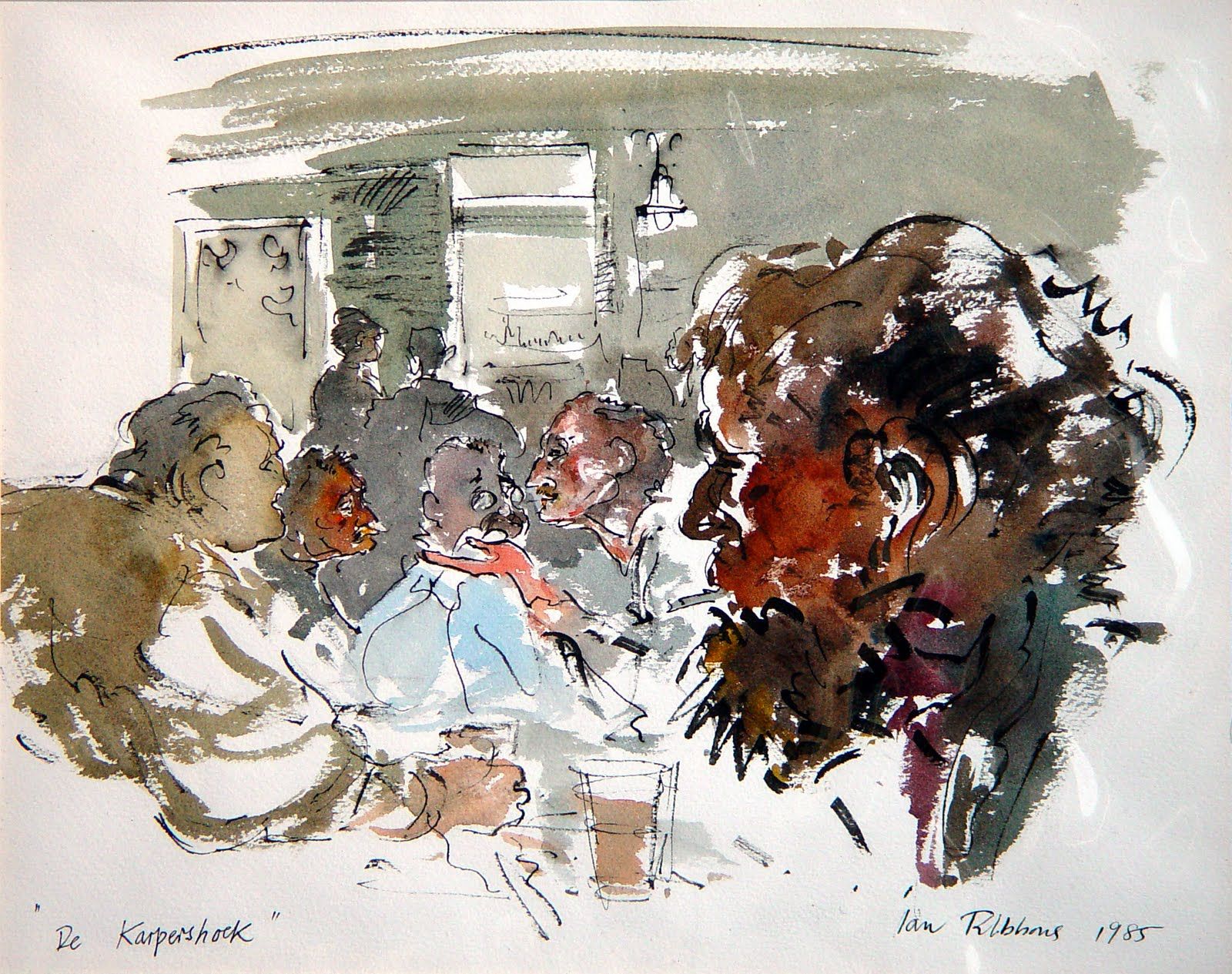 1600x1265 Ian Ribbons Art Dutch Watercolours Art Dutch