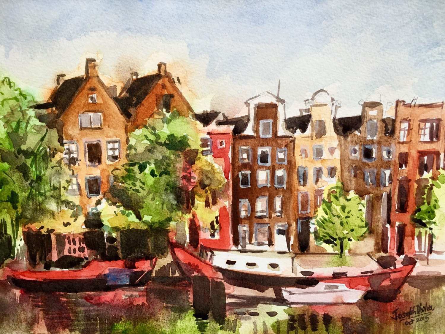 1500x1125 Amsterdam Painting Beautiful Dommelshuijzen Cornelis Christiaan