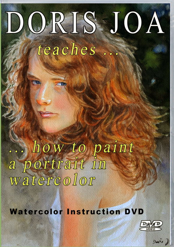 580x820 Watercolor Portrait Workshop Dvd