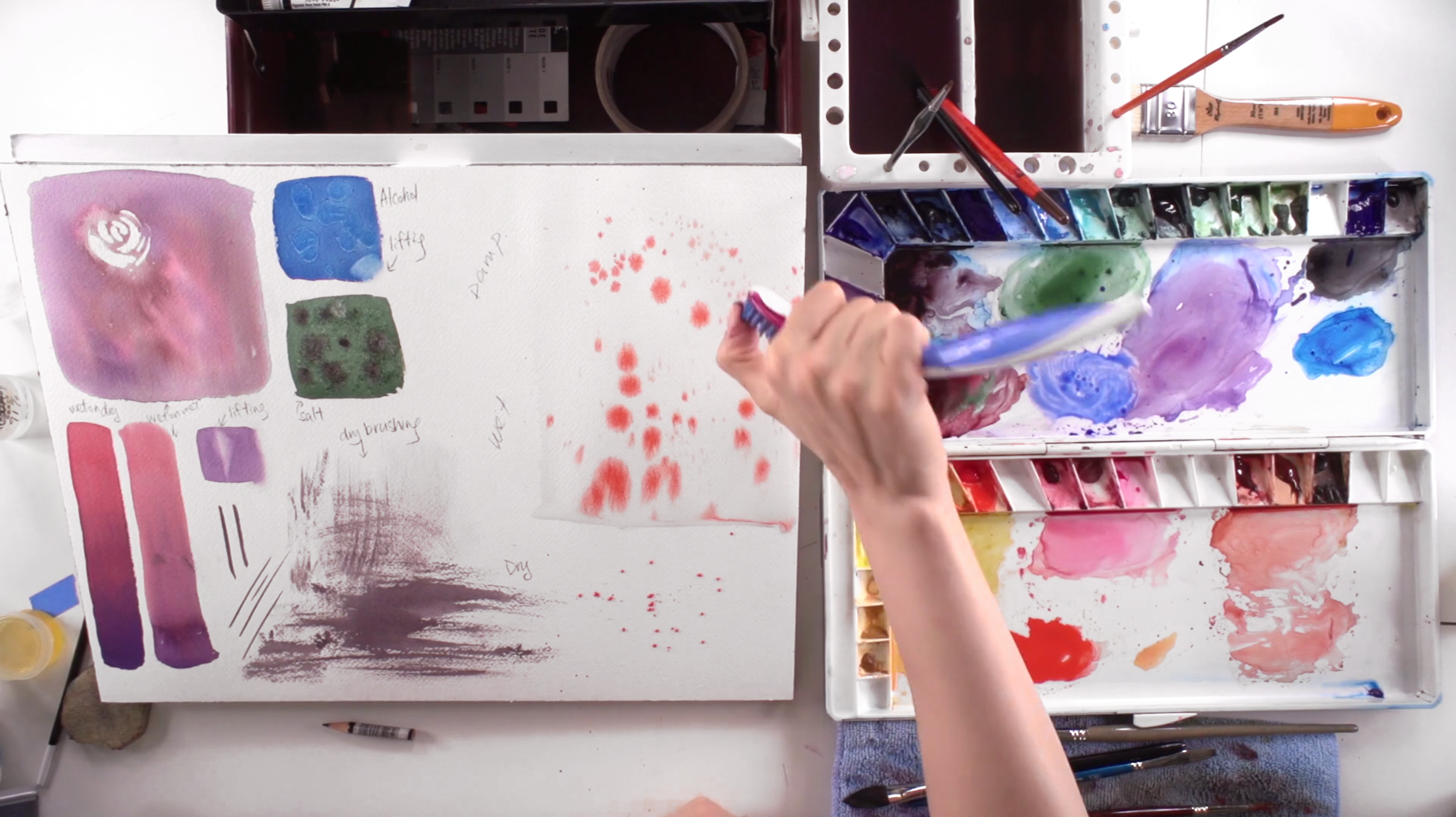 3360x1886 13 Easy Watercolor Techniques, Tips, Amp Tricks