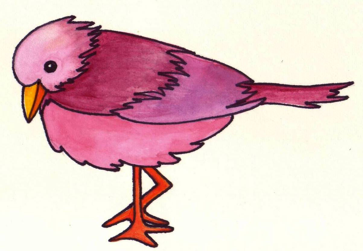 1203x833 Easy Watercolor Paintings Of Birds How To Paint Watercolor Bird