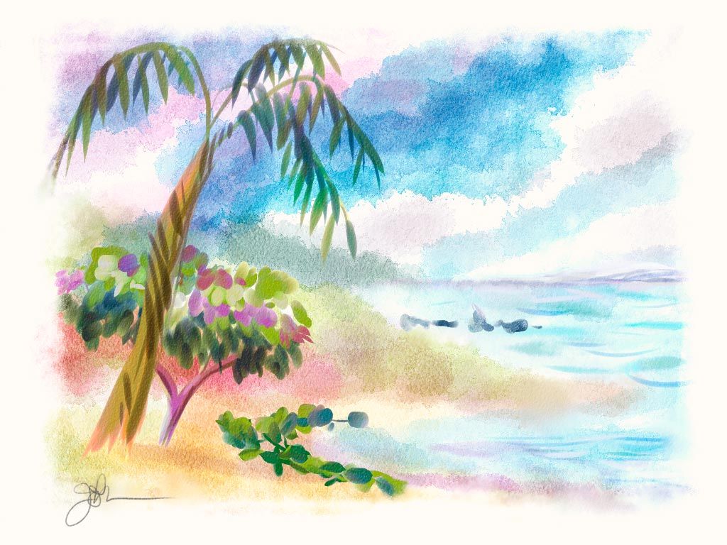 1024x768 This One Is Done Digitally But I Think The Brush Strokes Are