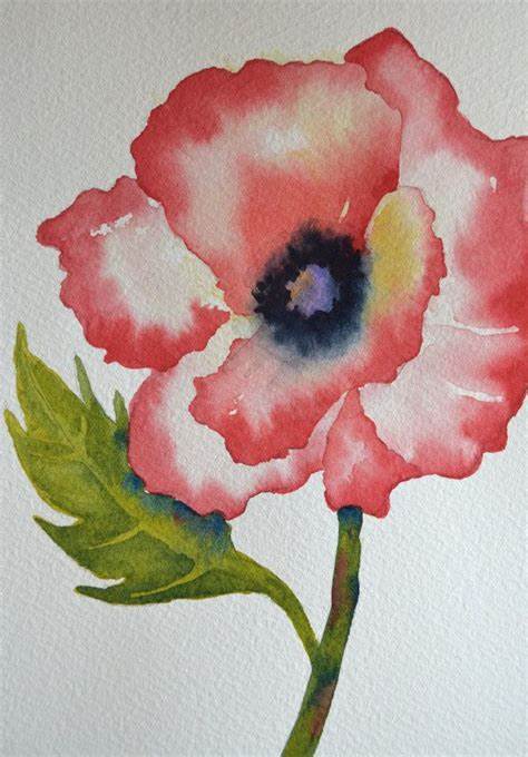 474x680 Easy Watercolor Paintings Of Flowers For Kids. Angela Anderson Art