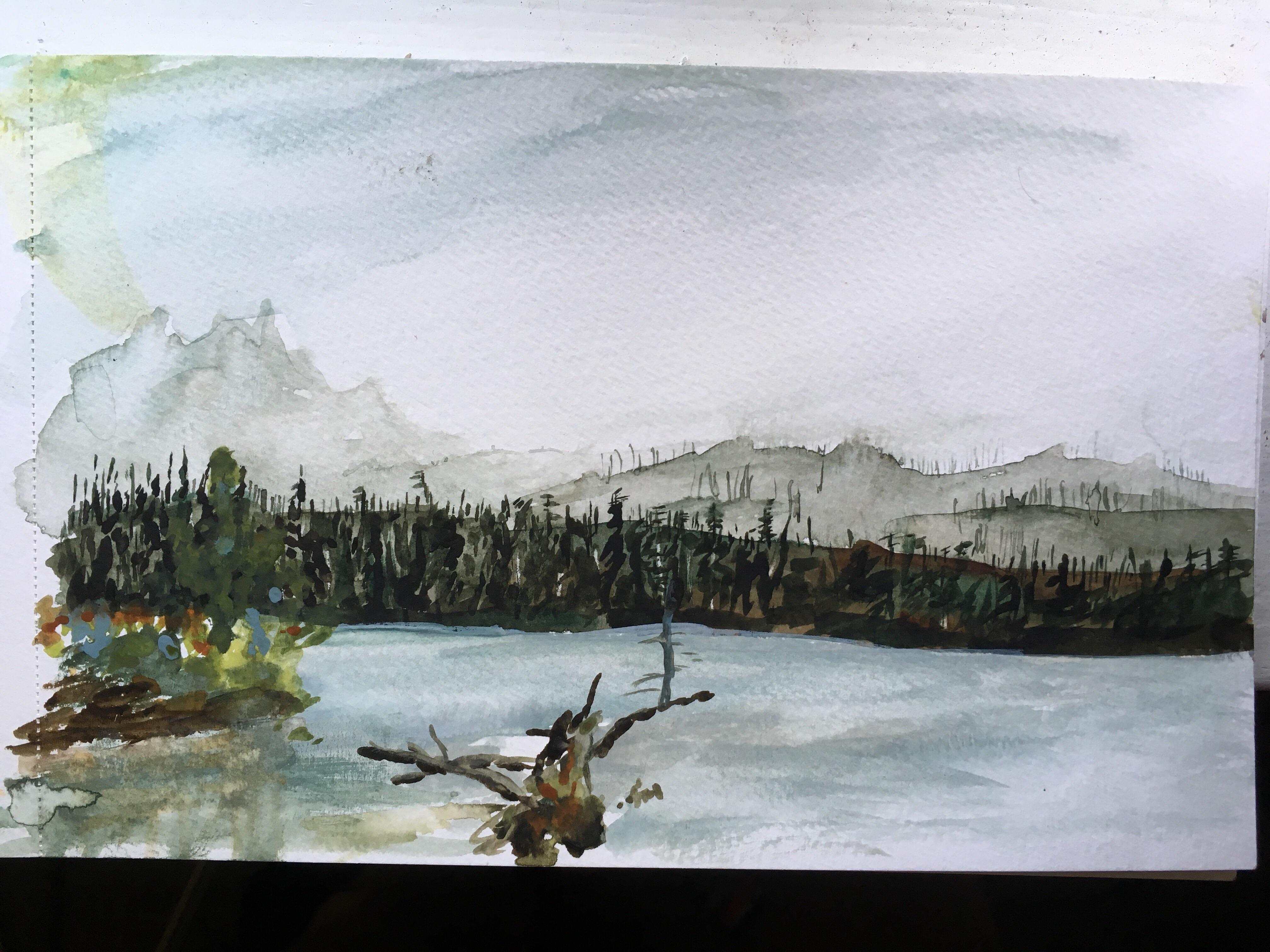 4032x3024 Marion Lake, My Camping Spot For Eclipse Weekend (With Three