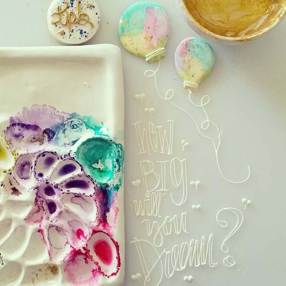 960x960 Edible Watercolor Paint Tutorial