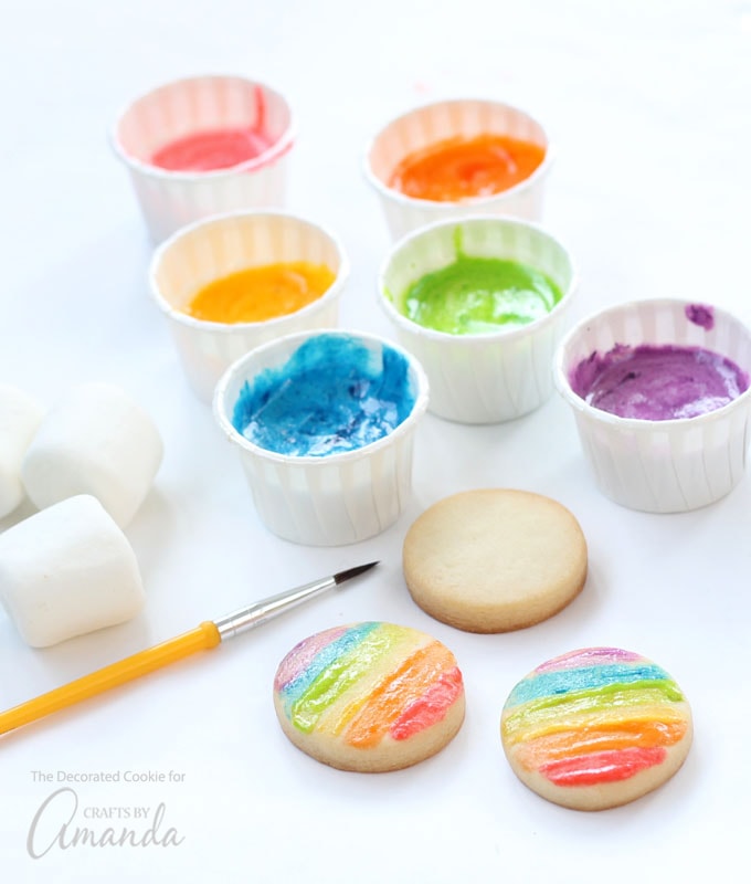680x800 Marshmallow Edible Paint Letting Your Kids Play With Their Food