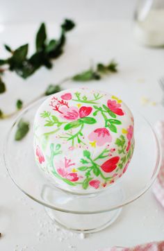 236x362 Boho Birch Cake Tutorial Decorate Cookies