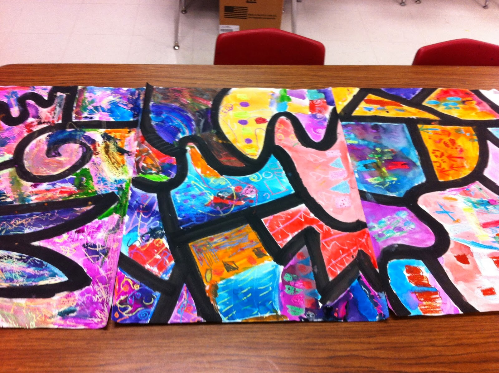 1600x1195 Drip, Drip, Splatter Splash Collaborative Watercolor Painting