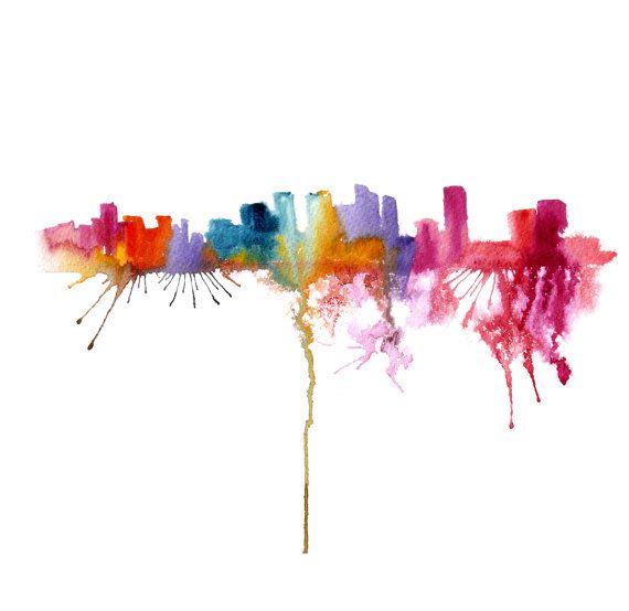 570x554 Siluetas Abstractas De Ciudades